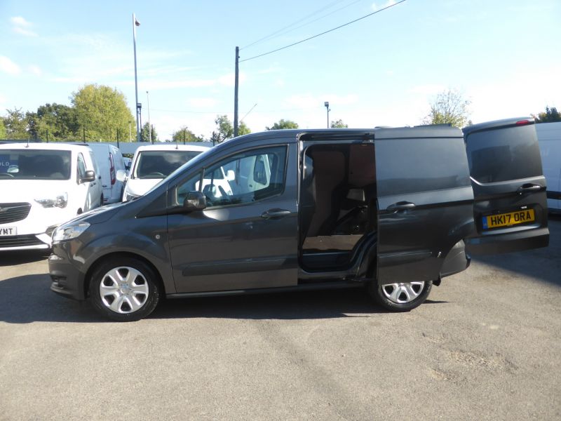 FORD TRANSIT COURIER TREND 1.5 TDCI IN GREY WITH AIR CONDITIONING,PARKING SENSORS,BLUETOOTH AND MORE - 2739 - 9