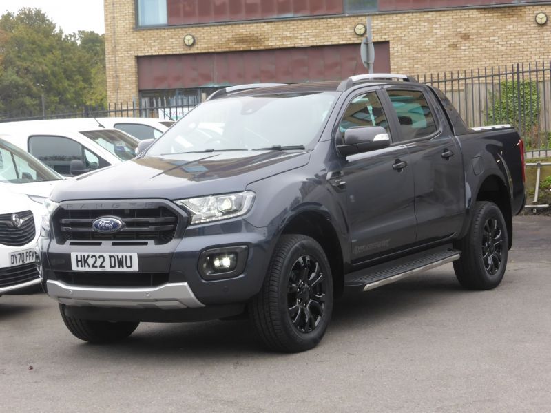 FORD RANGER 213 WILDTRAK ECOBLUE AUTOMATIC BI-TURBO IN GREY WITH ONLY 27.000 MILES,SAT NAV,AIR CONDITIONING AND MORE *** SOLD *** - 2751 - 26