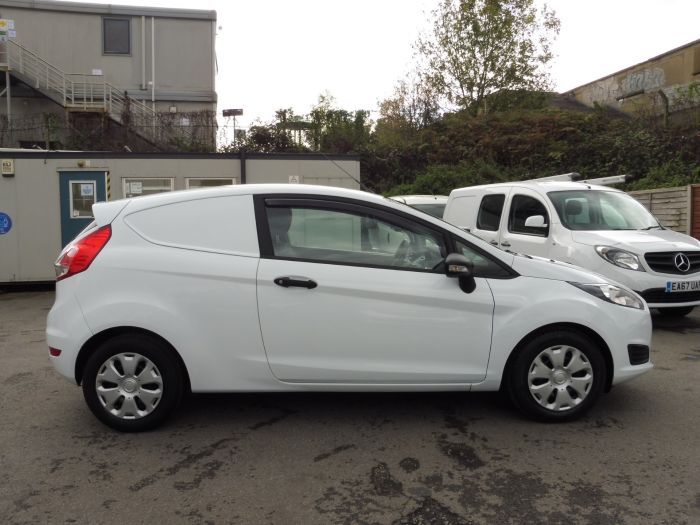 Used FORD FIESTA VAN 1.5 TDCI BASE IN WHITE WITH ONLY 58.000 MILES ...