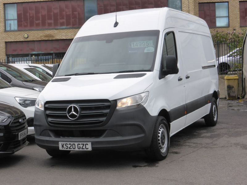 MERCEDES SPRINTER 314 CDI L2 H2 MWB IN WHITE WITH AIR CONDITIONING,DAB RADI,FULL SERVICE HISTORY AND MORE  - 2691 - 20