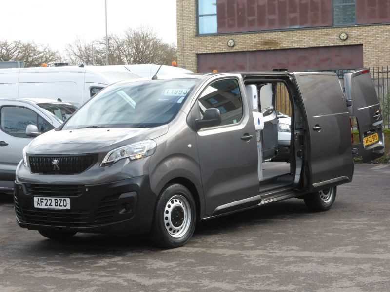 PEUGEOT EXPERT 1400 PROFESSIONAL 145 PREMIUM L2 LWB IN GREY WITH AIR CONDITIONING,PARKING SENSORS AND MORE - 2800 - 2