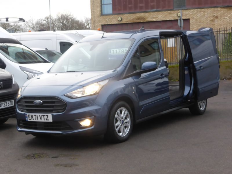 FORD TRANSIT CONNECT 240 LIMITED L2 LWB IN BLUE WITH REAR CAMERA,AIR CONDITIONING,SENSORS AND MORE *** SOLD *** - 2797 - 3