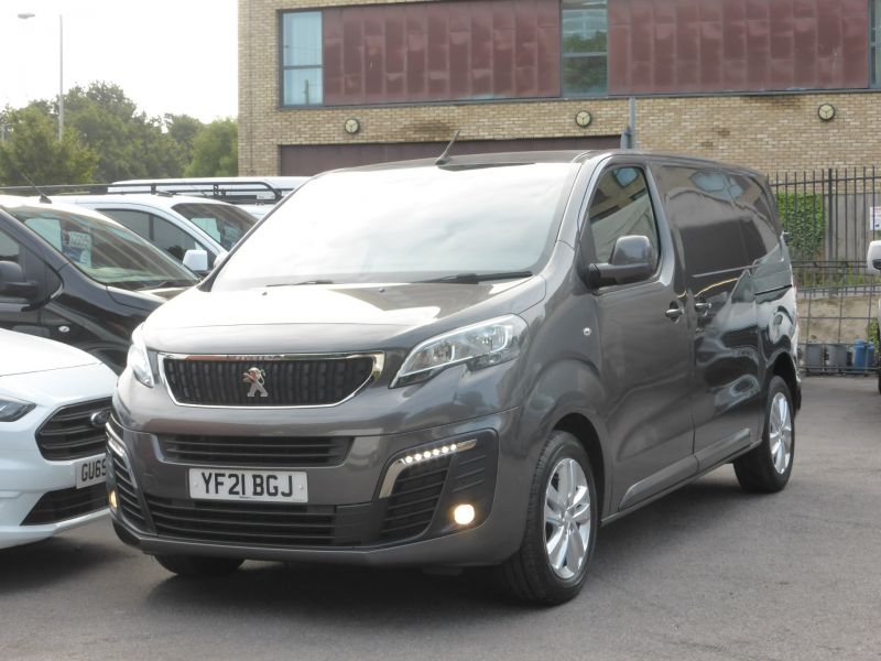 PEUGEOT EXPERT 1400 ASPHALT 120 L1 IN GREY WITH ONLY 54.000 MILES,SAT NAV,PARK ASSIST CAMERA,AIR CONDITIONING,PARKING SENSORS,ALLOYS AND MORE - 2729 - 22