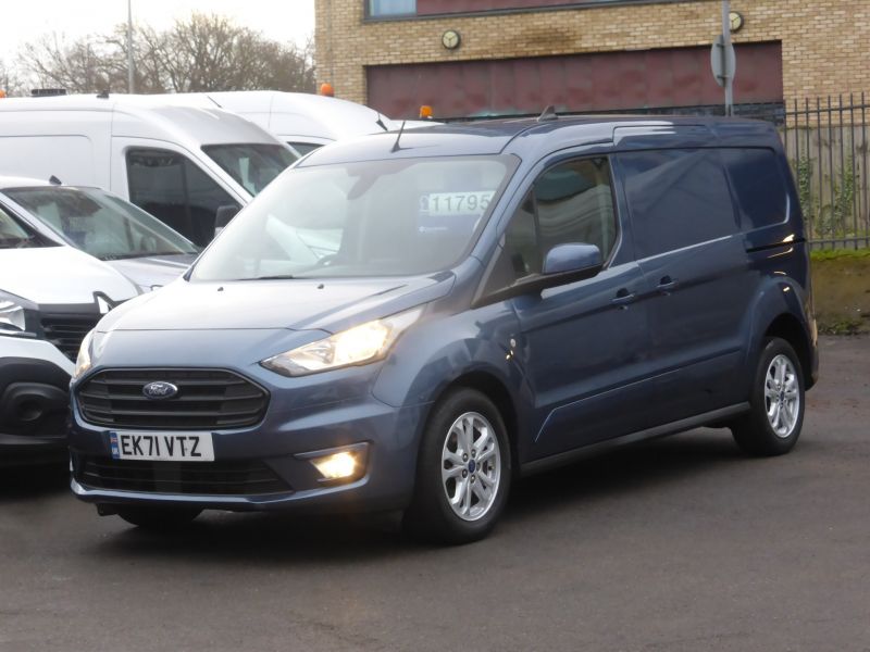 FORD TRANSIT CONNECT 240 LIMITED L2 LWB IN BLUE WITH REAR CAMERA,AIR CONDITIONING,SENSORS AND MORE *** SOLD *** - 2797 - 2