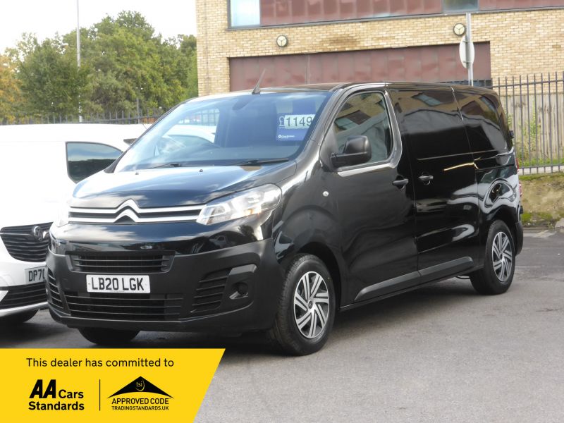 CITROEN DISPATCH M 1000 ENTERPRISE BLUEHDI IN BLACK WITH AIR CONDITIONING,PARKING SENSORS,6 SPEED AND MORE  - 2740 - 1