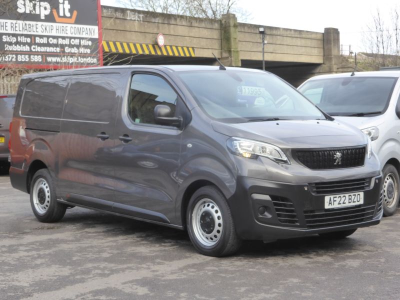 PEUGEOT EXPERT 1400 PROFESSIONAL 145 PREMIUM L2 LWB IN GREY WITH AIR CONDITIONING,PARKING SENSORS AND MORE - 2800 - 3