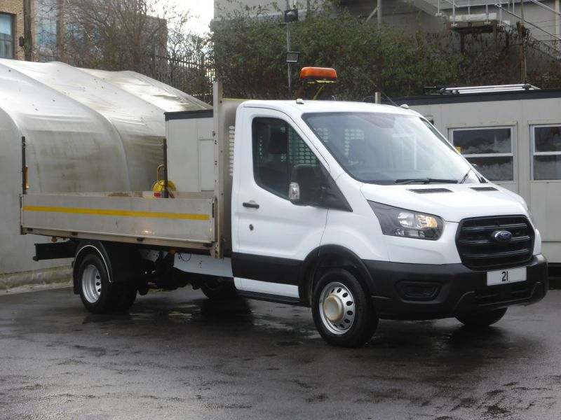 FORD TRANSIT 350 LEADER E/F XLWB DROPSIDE TWIN WHEEL WITH AIR CONDITIONING,59.000 MILES AND MORE - 2798 - 3