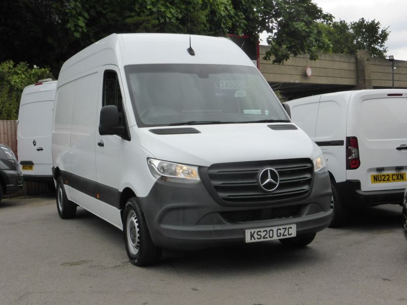 MERCEDES SPRINTER 314 CDI L2 H2 MWB IN WHITE WITH AIR CONDITIONING,DAB RADI,FULL SERVICE HISTORY AND MORE  - 2691 - 21