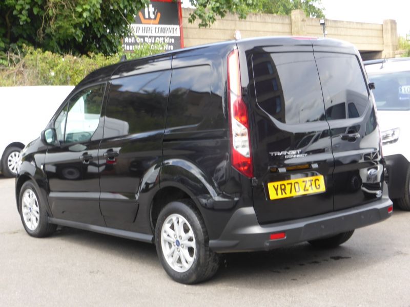 FORD TRANSIT CONNECT 200 LIMITED L1 SWB IN BLACK WITH ONLY 48.000 MILES,AIR CONDITIONING,PARKING SENSORS AND MORE - 2765 - 6