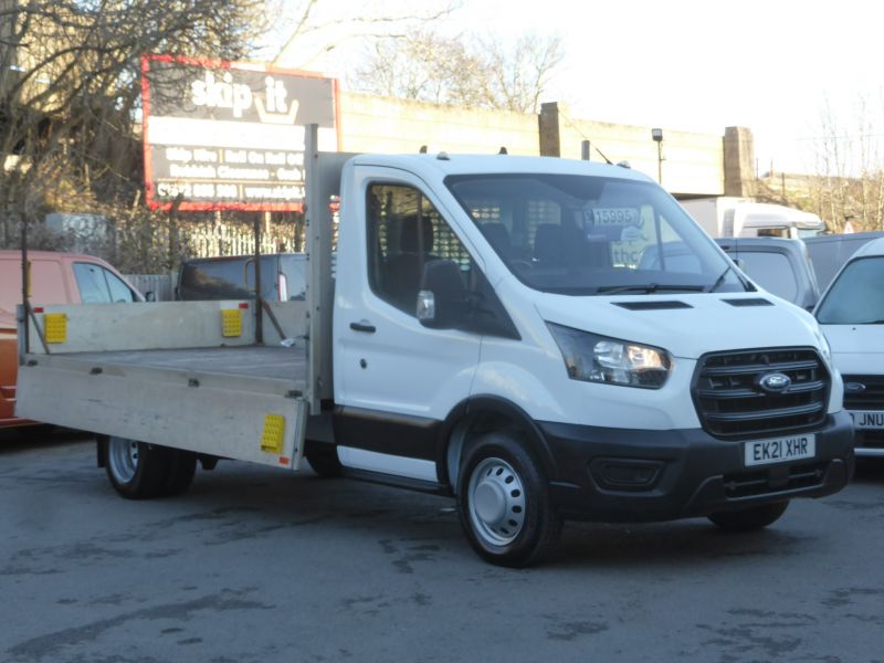 FORD TRANSIT 350 LEADER E/F XLWB DROPSIDE TWIN WHEEL WITH AIR CONDITIONING,59.000 MILES AND MORE - 2798 - 2