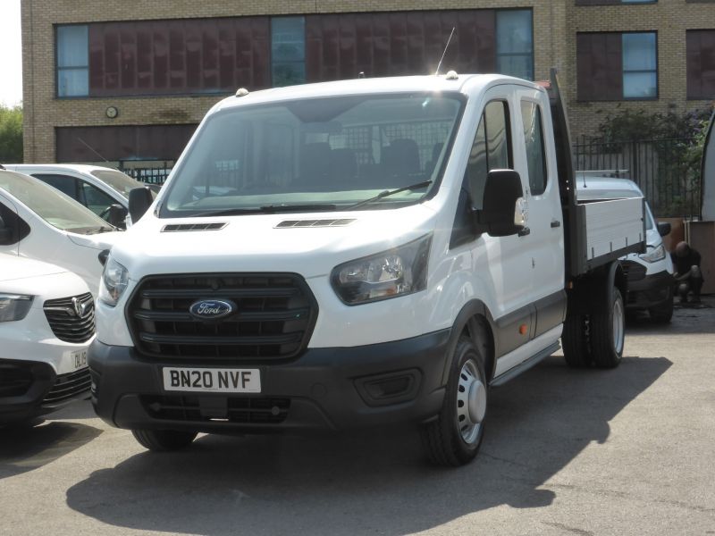 FORD TRANSIT 350 LEADER ECOBLUE DOUBLE CAB TIPPER,TWIN REAR WHEELS,TOW BAR AND MORE - 2703 - 24