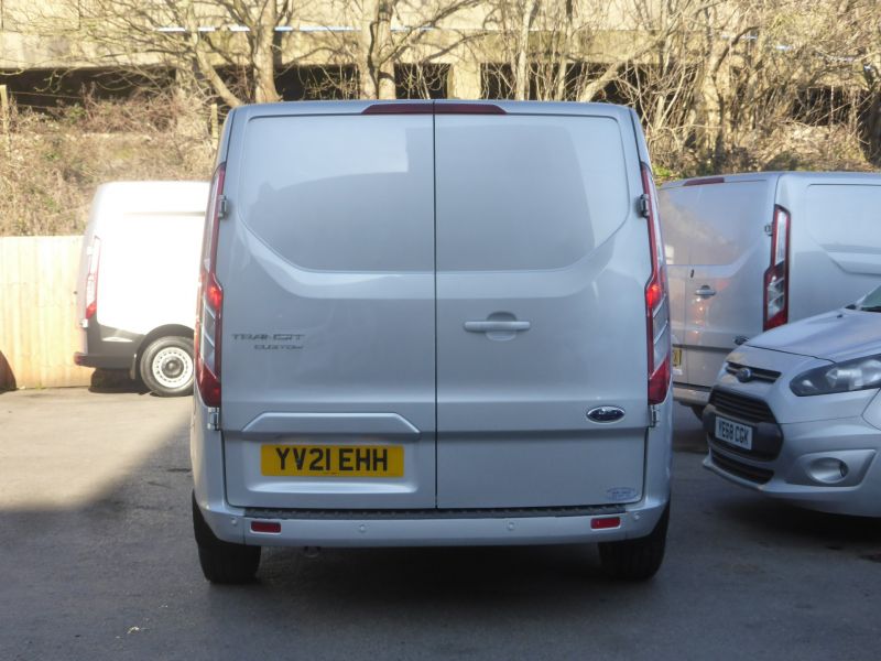 FORD TRANSIT CUSTOM 320 LIMITED ECOBLUE AUTOMATIC L2 LWB IN SILVER WITH 61.000 MILES,AIR CONDITIONING AND MORE - 2818 - 7