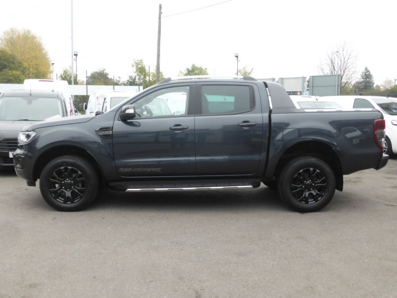 FORD RANGER 213 WILDTRAK ECOBLUE AUTOMATIC BI-TURBO IN GREY WITH ONLY 27.000 MILES,SAT NAV,AIR CONDITIONING AND MORE *** SOLD *** - 2751 - 8