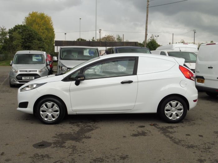 Used FORD FIESTA VAN 1.5 TDCI BASE IN WHITE WITH ONLY 58.000 MILES ...