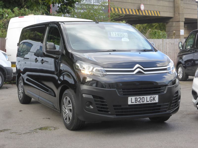 CITROEN DISPATCH M 1000 ENTERPRISE BLUEHDI IN BLACK WITH AIR CONDITIONING,PARKING SENSORS,6 SPEED AND MORE  - 2740 - 21