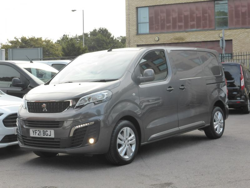 PEUGEOT EXPERT 1400 ASPHALT 120 L1 IN GREY WITH ONLY 54.000 MILES,SAT NAV,PARK ASSIST CAMERA,AIR CONDITIONING,PARKING SENSORS,ALLOYS AND MORE - 2729 - 24