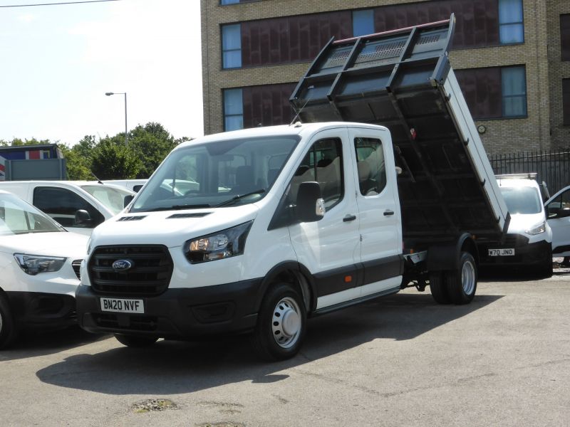 FORD TRANSIT 350 LEADER ECOBLUE DOUBLE CAB TIPPER,TWIN REAR WHEELS,TOW BAR AND MORE - 2703 - 20