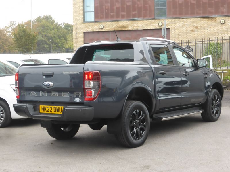 FORD RANGER 213 WILDTRAK ECOBLUE AUTOMATIC BI-TURBO IN GREY WITH ONLY 27.000 MILES,SAT NAV,AIR CONDITIONING AND MORE *** SOLD *** - 2751 - 6