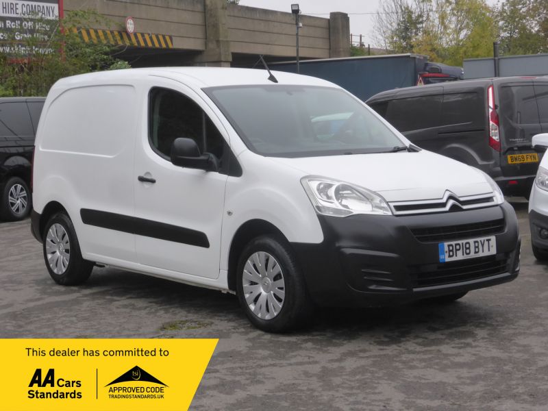 CITROEN BERLINGO 625 ENTERPRISE L1 BLUEHDI EURO 6 ONLY 62.000 MILES,AIR CONDITIONING,BLUETOOTH,PARKING SENSORS AND MORE - 2753 - 3