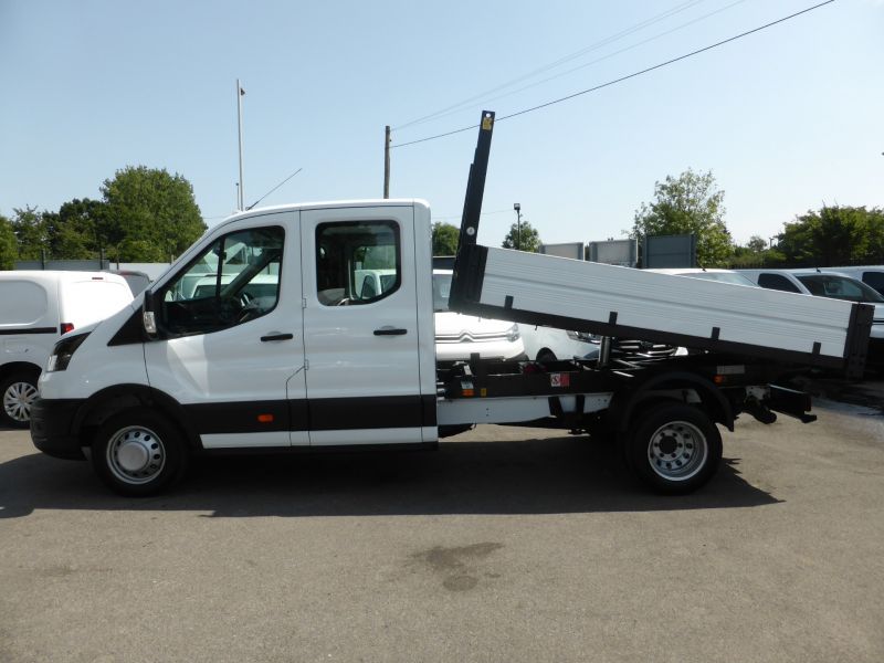 FORD TRANSIT 350 LEADER ECOBLUE DOUBLE CAB TIPPER,TWIN REAR WHEELS,TOW BAR AND MORE - 2703 - 8