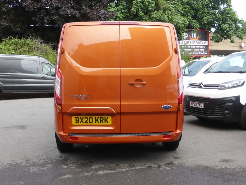 FORD TRANSIT CUSTOM 320/170 LIMITED L2 LWB AUTOMATIC IN ORANGE WITH ONLY 56.000 MILES,AIR CONDITIONING,PARKING SENSORS AND MORE  - 2705 - 6