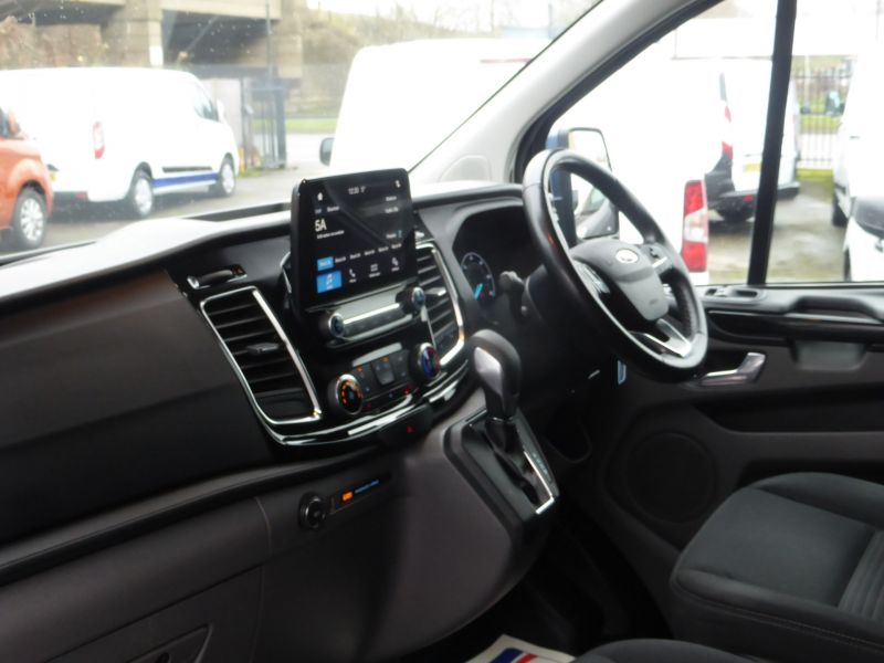 FORD TRANSIT CUSTOM 300 LIMITED L2 LWB AUTOMATIC IN CHROME BLUE WITH AIR CONDITIONING,PARKING SENSORS AND MORE - 2807 - 12