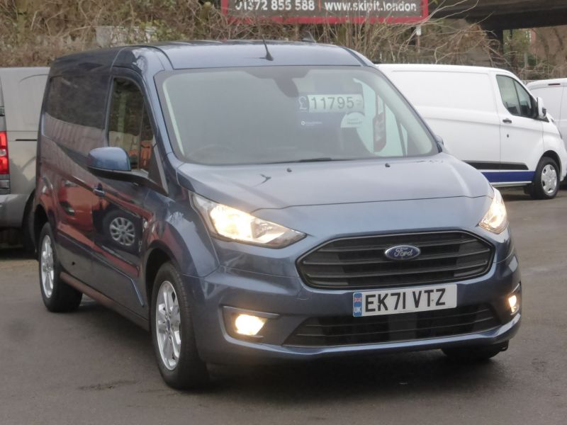 FORD TRANSIT CONNECT 240 LIMITED L2 LWB IN BLUE WITH REAR CAMERA,AIR CONDITIONING,SENSORS AND MORE *** SOLD *** - 2797 - 25