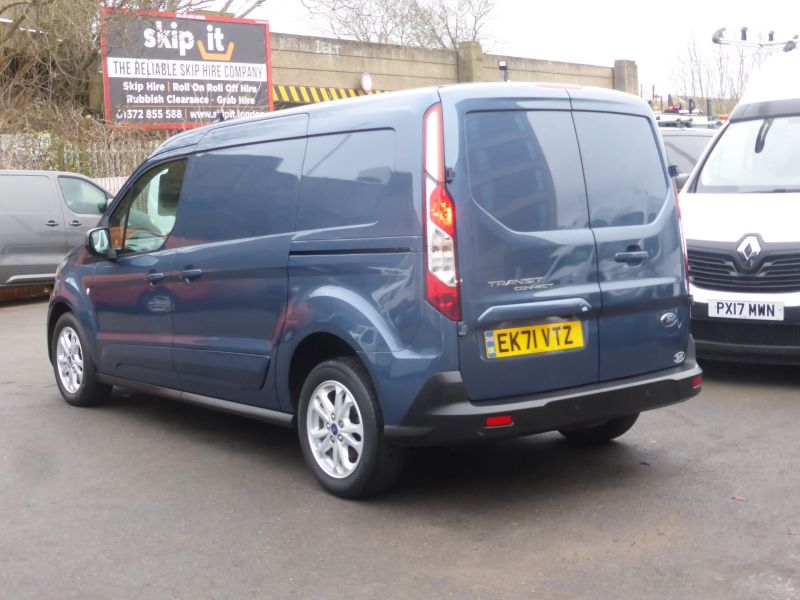 FORD TRANSIT CONNECT 240 LIMITED L2 LWB IN BLUE WITH REAR CAMERA,AIR CONDITIONING,SENSORS AND MORE *** SOLD *** - 2797 - 4