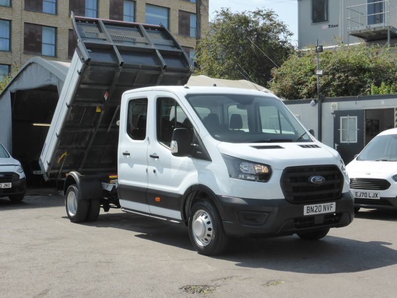 FORD TRANSIT 350 LEADER ECOBLUE DOUBLE CAB TIPPER,TWIN REAR WHEELS,TOW BAR AND MORE - 2703 - 21