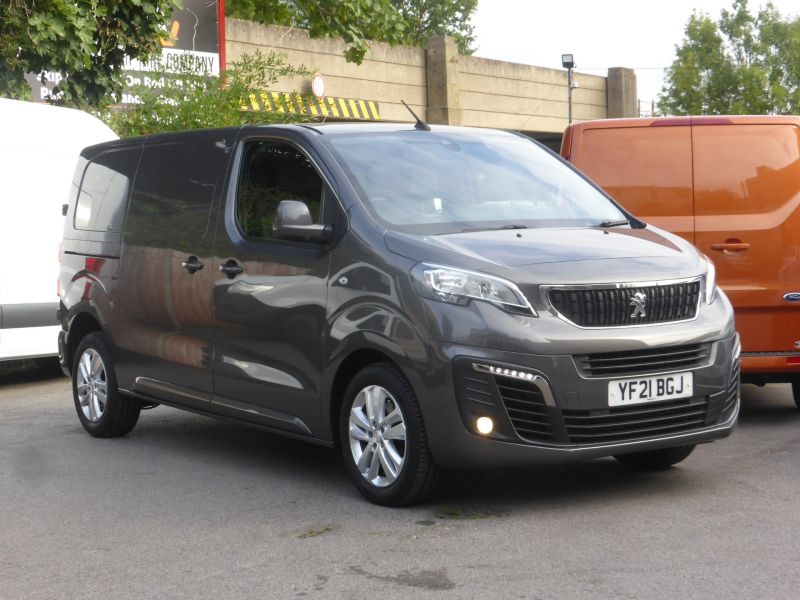 PEUGEOT EXPERT 1400 ASPHALT 120 L1 IN GREY WITH ONLY 54.000 MILES,SAT NAV,PARK ASSIST CAMERA,AIR CONDITIONING,PARKING SENSORS,ALLOYS AND MORE - 2729 - 3