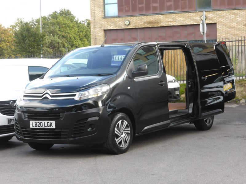 CITROEN DISPATCH M 1000 ENTERPRISE BLUEHDI IN BLACK WITH AIR CONDITIONING,PARKING SENSORS,6 SPEED AND MORE  - 2740 - 2