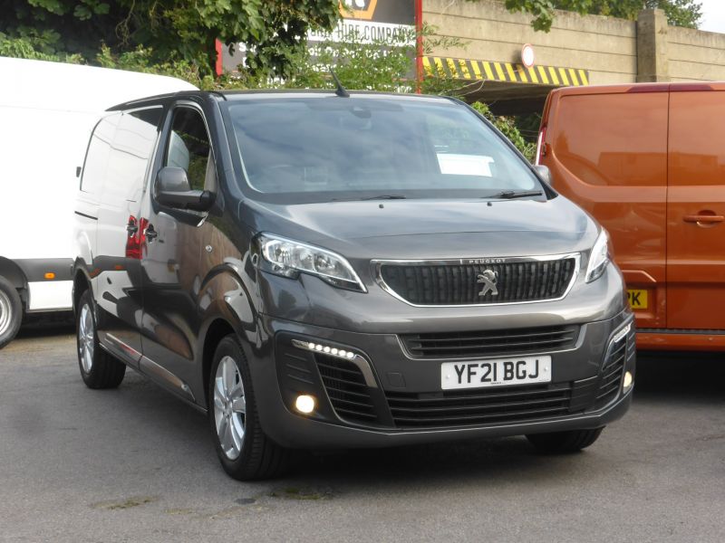 PEUGEOT EXPERT 1400 ASPHALT 120 L1 IN GREY WITH ONLY 54.000 MILES,SAT NAV,PARK ASSIST CAMERA,AIR CONDITIONING,PARKING SENSORS,ALLOYS AND MORE - 2729 - 23