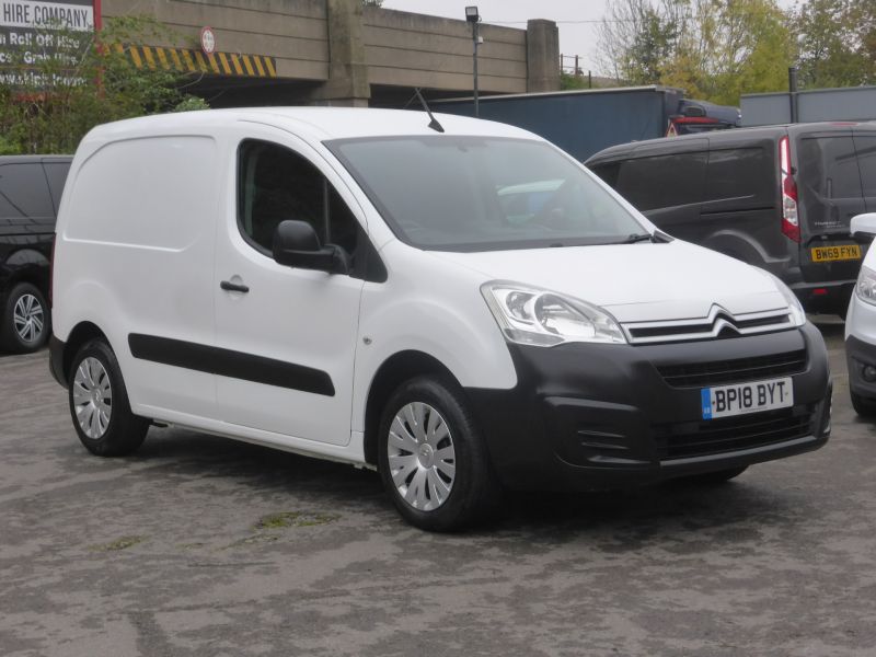 CITROEN BERLINGO 625 ENTERPRISE L1 BLUEHDI EURO 6 ONLY 62.000 MILES,AIR CONDITIONING,BLUETOOTH,PARKING SENSORS AND MORE - 2753 - 17