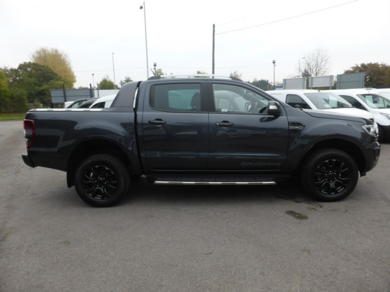 FORD RANGER 213 WILDTRAK ECOBLUE AUTOMATIC BI-TURBO IN GREY WITH ONLY 27.000 MILES,SAT NAV,AIR CONDITIONING AND MORE *** SOLD *** - 2751 - 9