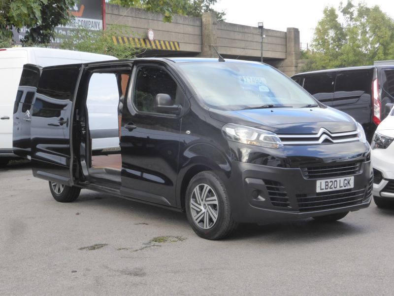 CITROEN DISPATCH M 1000 ENTERPRISE BLUEHDI IN BLACK WITH AIR CONDITIONING,PARKING SENSORS,6 SPEED AND MORE  - 2740 - 4