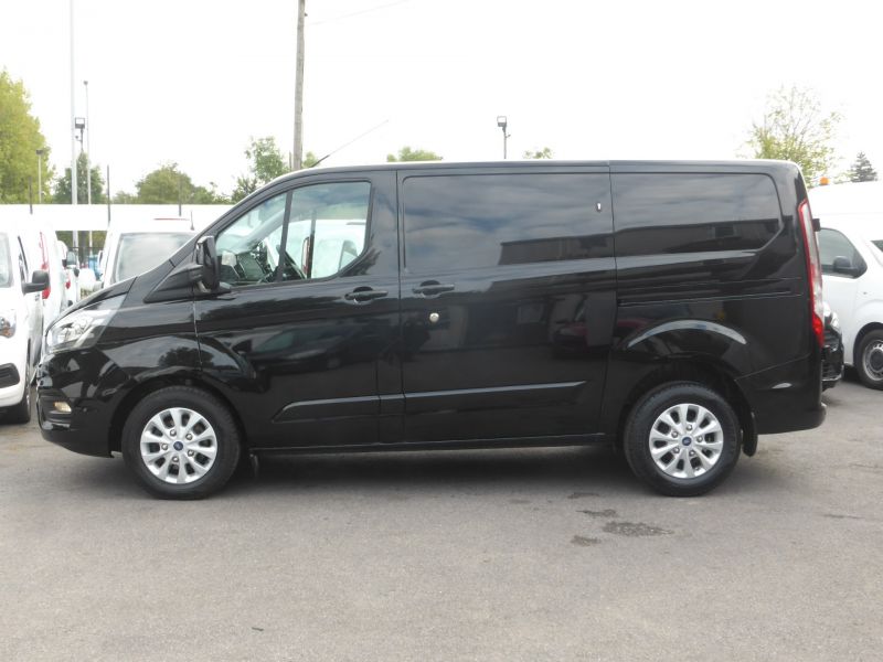 FORD TRANSIT CUSTOM 340 LIMITED AUTOMATIC L1 SWB IN BLACK WITH AIR CONDITIONING AND MORE - 2738 - 8