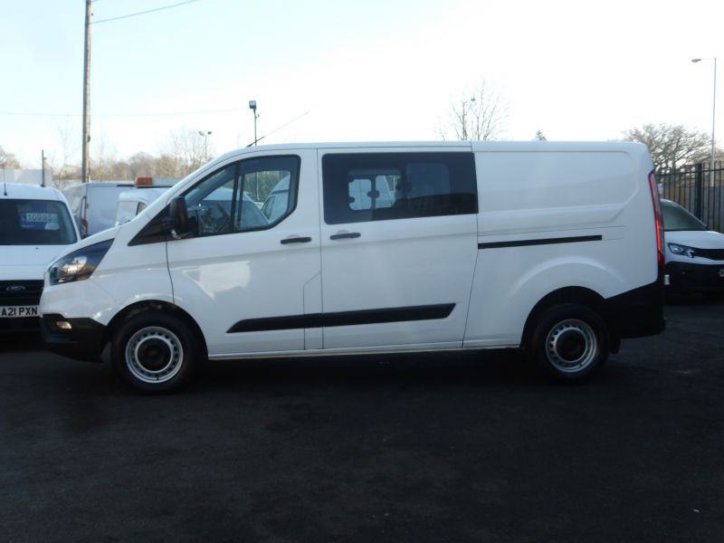 FORD TRANSIT CUSTOM 320 LEADER LWB 6 SEATER DOUBLE CAB COMBI CREW VAN WITH AIR CONDITIONING,PARKING SENSOR AND MORE - 2822 - 9