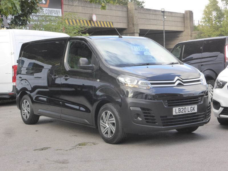 CITROEN DISPATCH M 1000 ENTERPRISE BLUEHDI IN BLACK WITH AIR CONDITIONING,PARKING SENSORS,6 SPEED AND MORE  - 2740 - 3