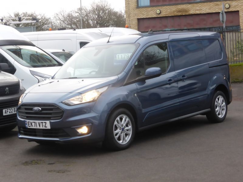 FORD TRANSIT CONNECT 240 LIMITED L2 LWB IN BLUE WITH REAR CAMERA,AIR CONDITIONING,SENSORS AND MORE *** SOLD *** - 2797 - 22