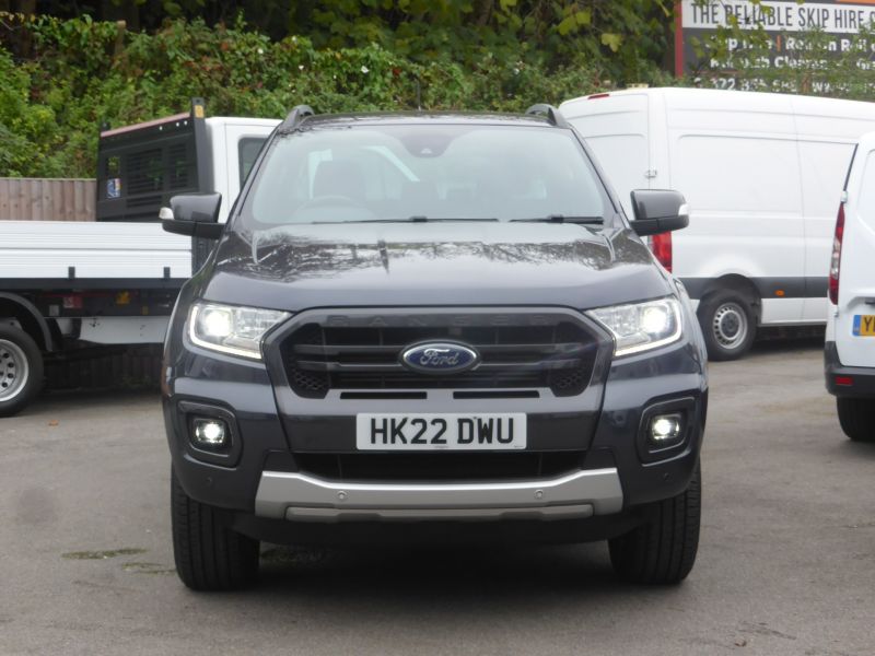 FORD RANGER 213 WILDTRAK ECOBLUE AUTOMATIC BI-TURBO IN GREY WITH ONLY 27.000 MILES,SAT NAV,AIR CONDITIONING AND MORE *** SOLD *** - 2751 - 2