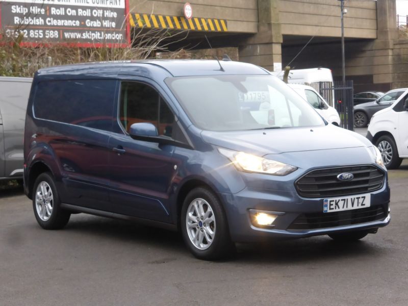 FORD TRANSIT CONNECT 240 LIMITED L2 LWB IN BLUE WITH REAR CAMERA,AIR CONDITIONING,SENSORS AND MORE *** SOLD *** - 2797 - 26