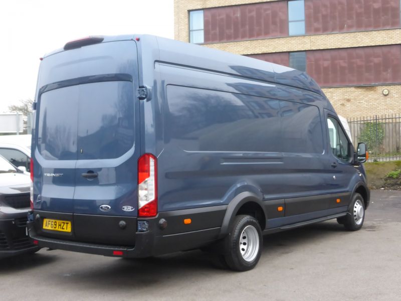 FORD TRANSIT 350/170 HD LEADER L4H3 XLWB TWIN REAR WHEELS ONLY 57.000 MILES,SAT NAV,AIR CONDITIONING AND MORE - 2795 - 5