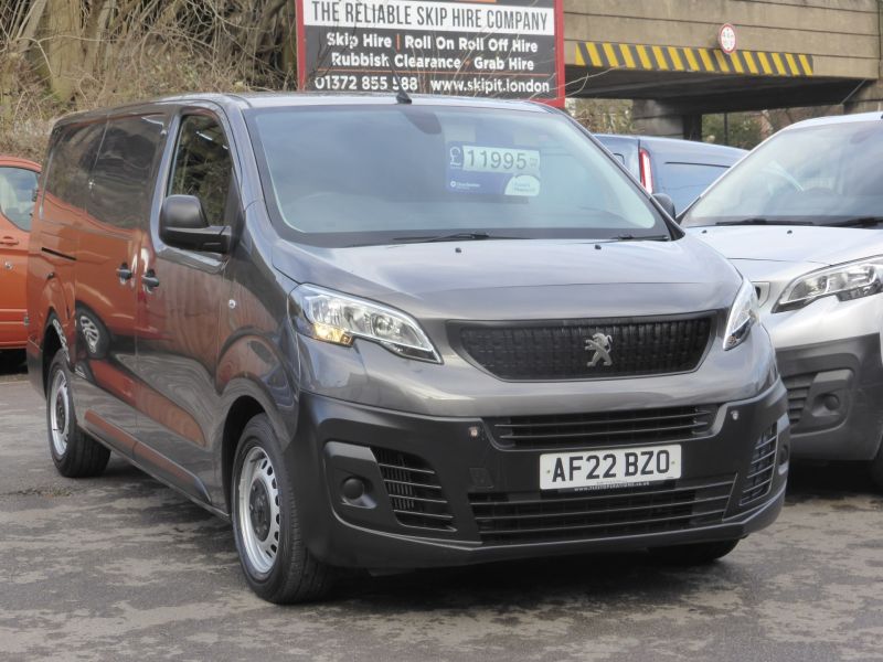 PEUGEOT EXPERT 1400 PROFESSIONAL 145 PREMIUM L2 LWB IN GREY WITH AIR CONDITIONING,PARKING SENSORS AND MORE - 2800 - 20