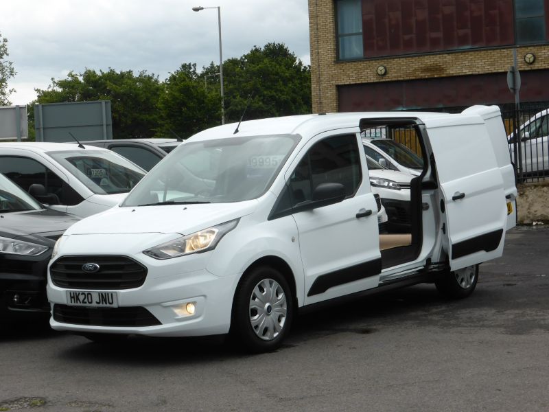 FORD TRANSIT CONNECT 210 TREND 1.5 TDCI 100 6-SPEED IN WHITE , EURO 6 , ULEZ COMPLIANT , FRONT FOG LIGHTS AND MORE - 2693 - 2