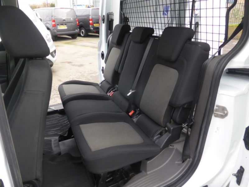 FORD TRANSIT CONNECT 230 BASE 1.5TDCI L2 LWB 5 SEATER COMBI CREW VAN WITH AIR CONDITIONING AND MORE  - 2806 - 18