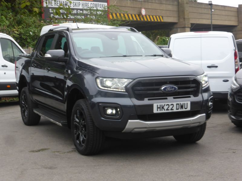 FORD RANGER 213 WILDTRAK ECOBLUE AUTOMATIC BI-TURBO IN GREY WITH ONLY 27.000 MILES,SAT NAV,AIR CONDITIONING AND MORE *** SOLD *** - 2751 - 25