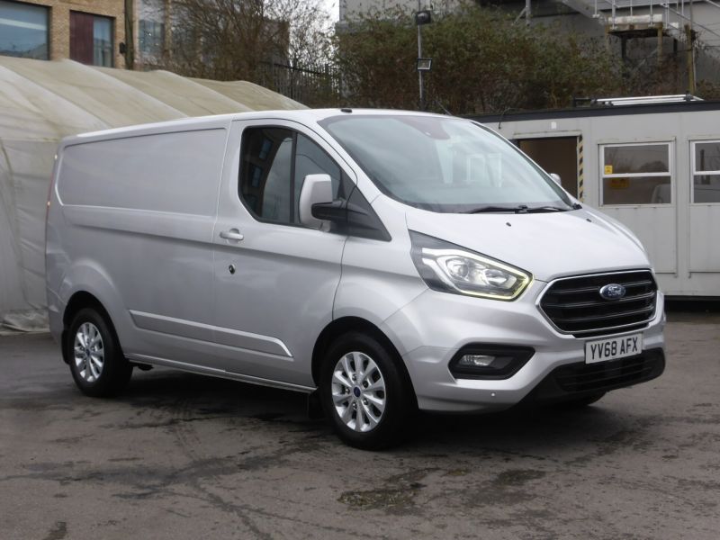 FORD TRANSIT CUSTOM 280 LIMITED L1 SWB IN SILVER WITH AIR CONDITIONING,HEATED SEATS AND MORE - 2812 - 3