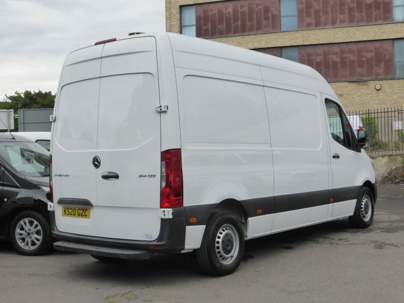 MERCEDES SPRINTER 314 CDI L2 H2 MWB IN WHITE WITH AIR CONDITIONING,DAB RADI,FULL SERVICE HISTORY AND MORE  - 2691 - 6