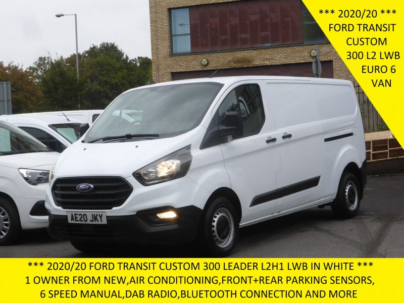 FORD TRANSIT CUSTOM 300 LEADER ECOBLUE L2 LWB WITH AIR CONDITIONING,PARKING SENSIORS,6 SPEED AND MORE - 2745 - 1