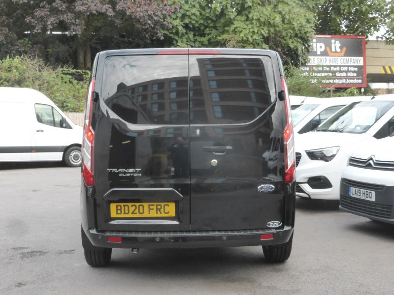 FORD TRANSIT CUSTOM 340 LIMITED AUTOMATIC L1 SWB IN BLACK WITH AIR CONDITIONING AND MORE - 2738 - 6